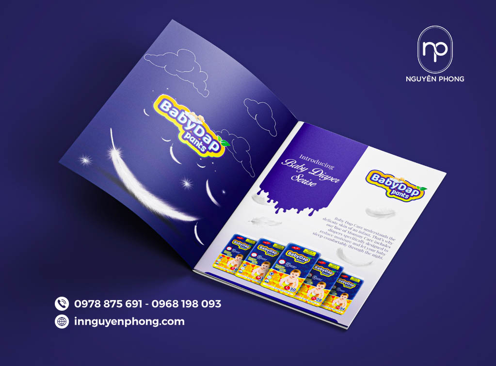 Catalogue giới thiệu sản phẩm bỉm